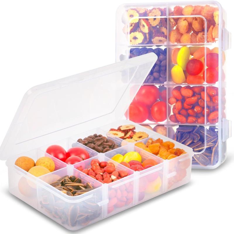 Food Snacks With Iron - Caja de almacenamiento de plástico con