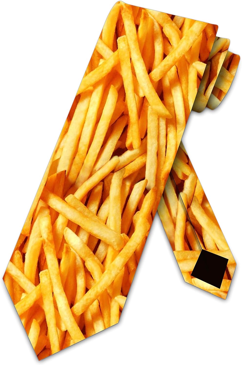 Food Lovers Snacks - Corbatas para patatas fritas para hombre,
