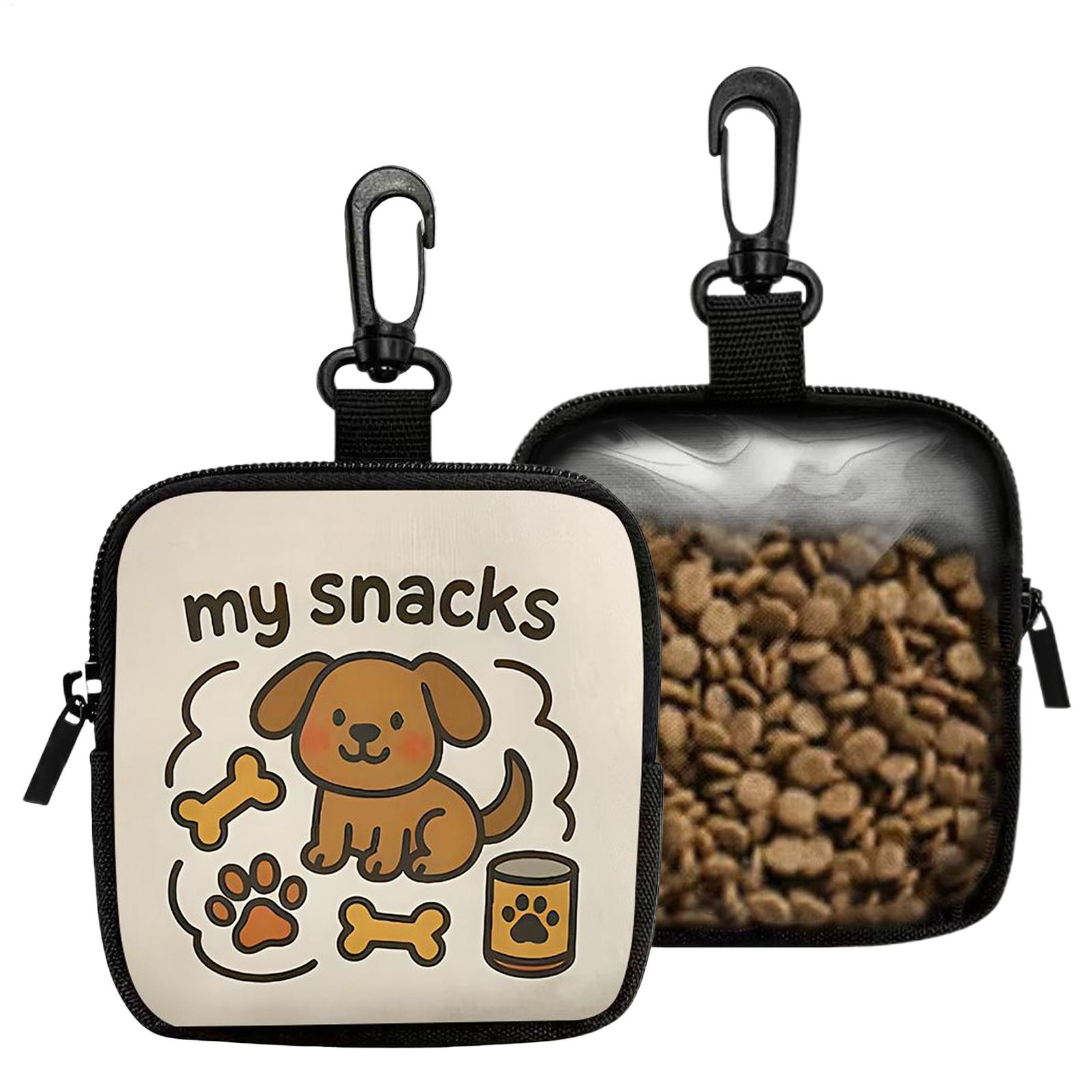Food Snacks For Hiking - Bolsa para Premios de Perro, Dispensador