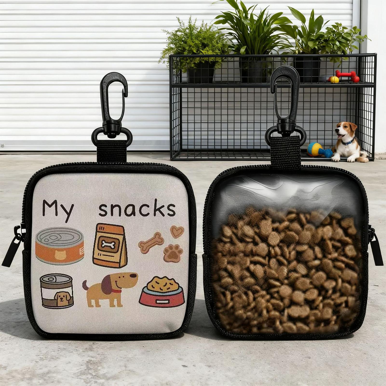 Food Snacks For Hiking - Bolsa de golosinas para perros, dispensador