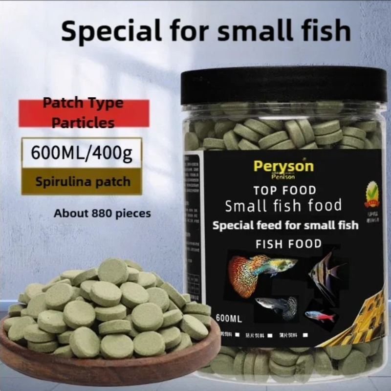 Food Snacks With Protein - Alimento en Píldoras para Peces Pequeños,