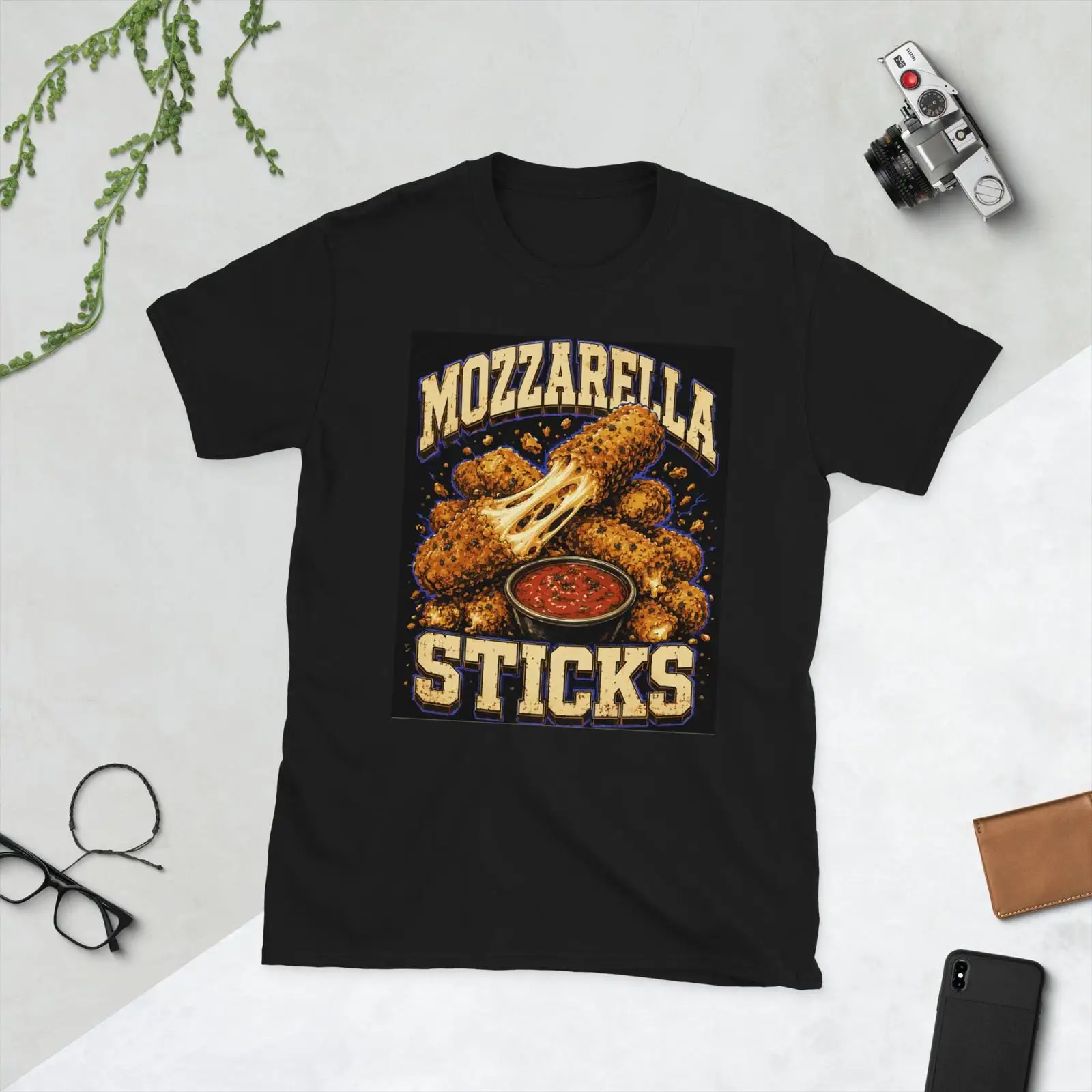 Food Lovers Snacks - Camiseta Retro para Amantes de los