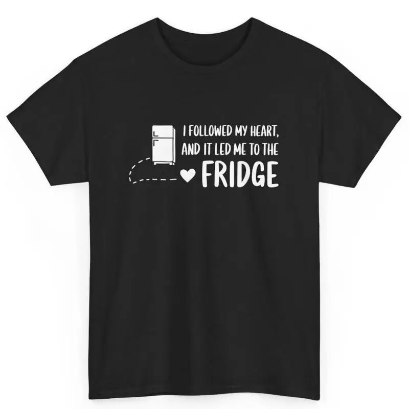 Food Lovers Snacks - Camiseta de algodón I Followed My