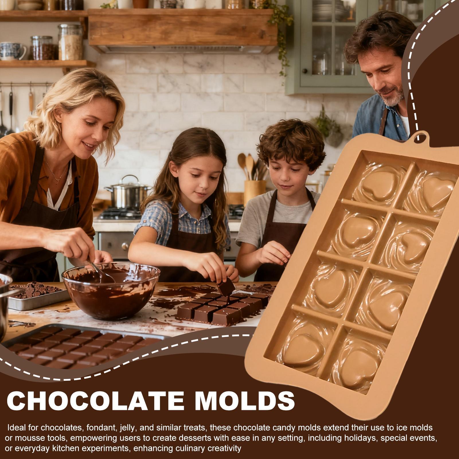 Food Snacks With Protein - Moldes para barras de caramelo, flexibles,