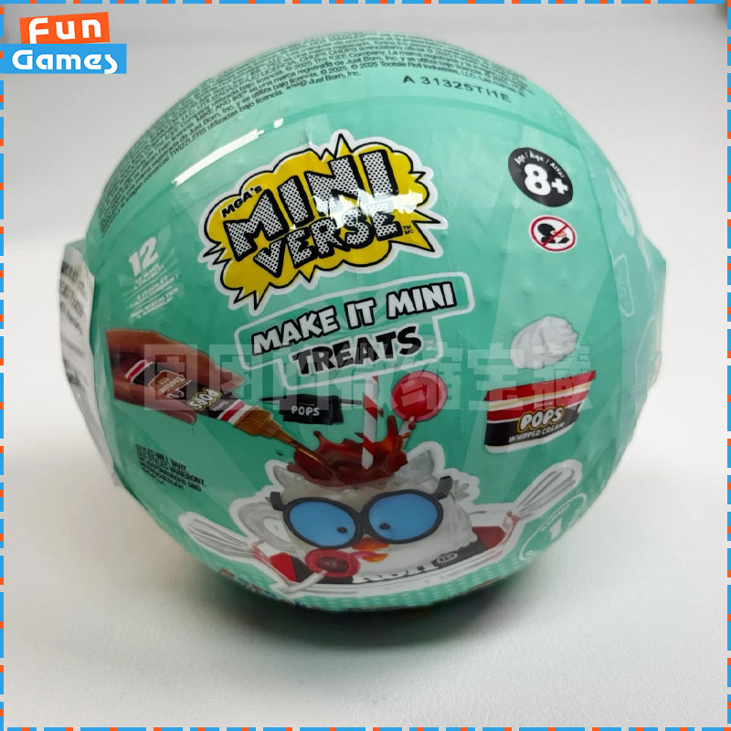 Food Halloween Snacks - MGA Miniverse Mini juguetes de bola