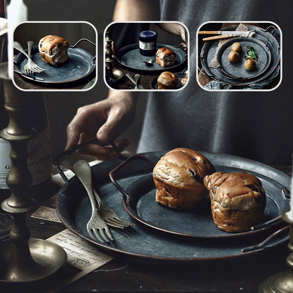 Food Snacks With Iron - 1 pieza de bandeja de almacenamiento
