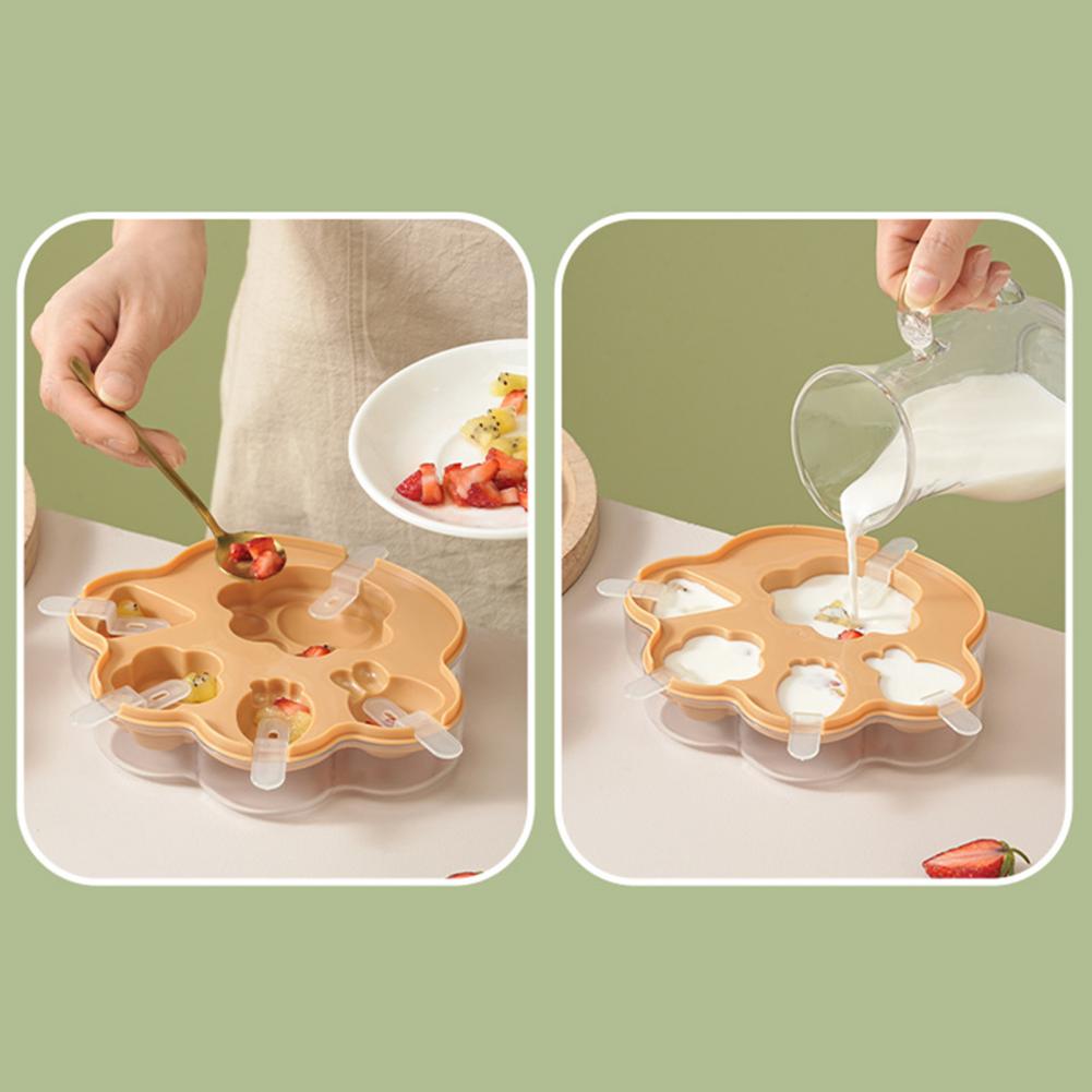 Homemade Food Snacks - Molde de silicona para helados con