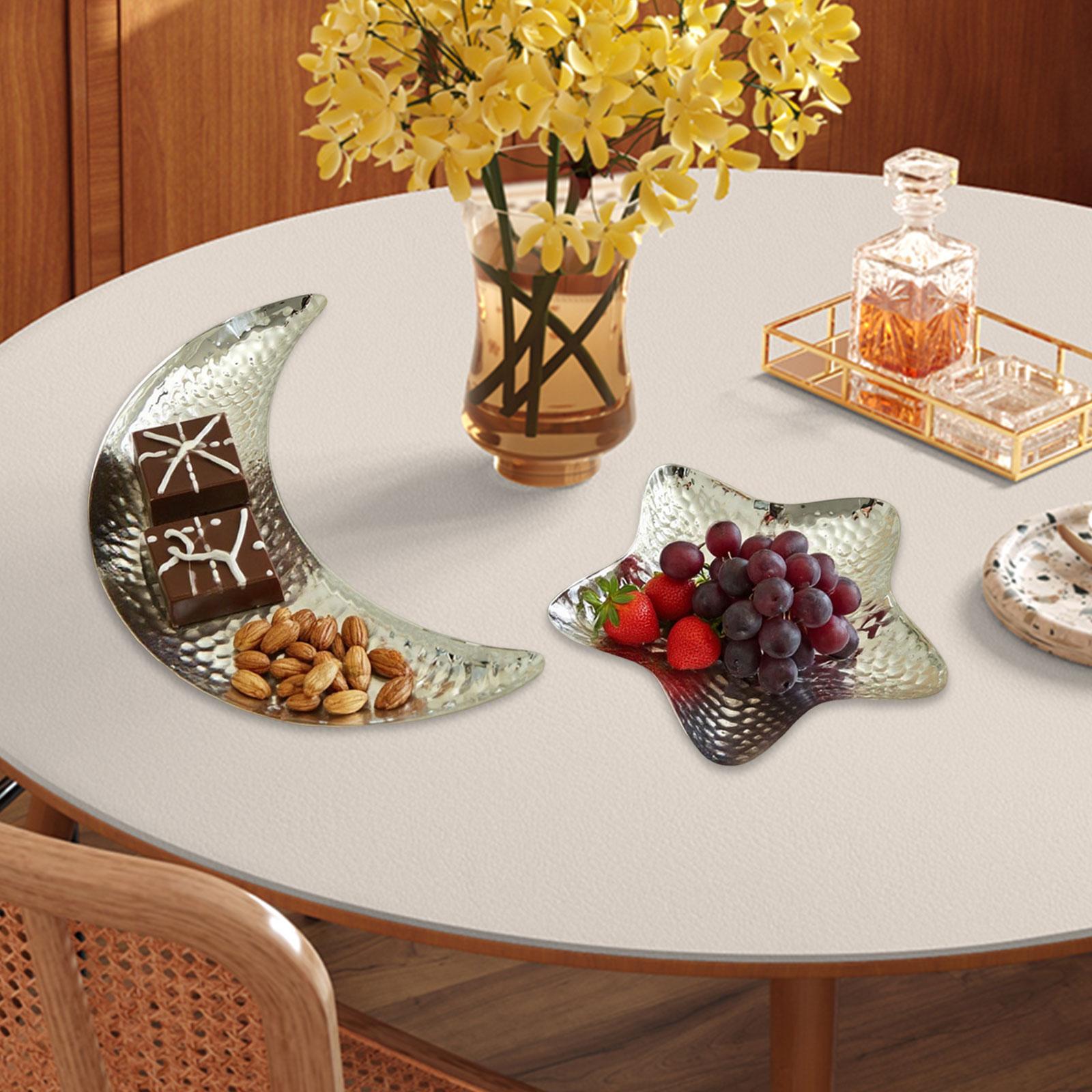 Food Snacks With Iron - Elegante Juego de Bandejas de Hierro