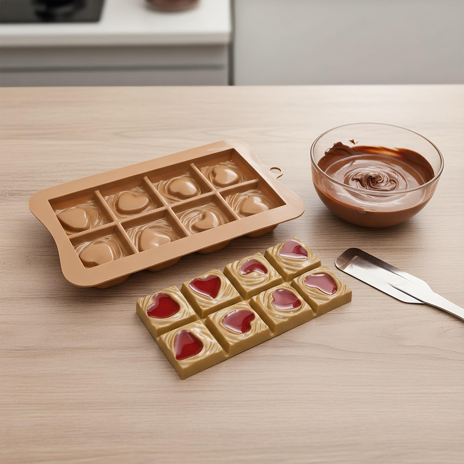 Molde para barras de chocolate - Food Snacks With Protein reseña y precio