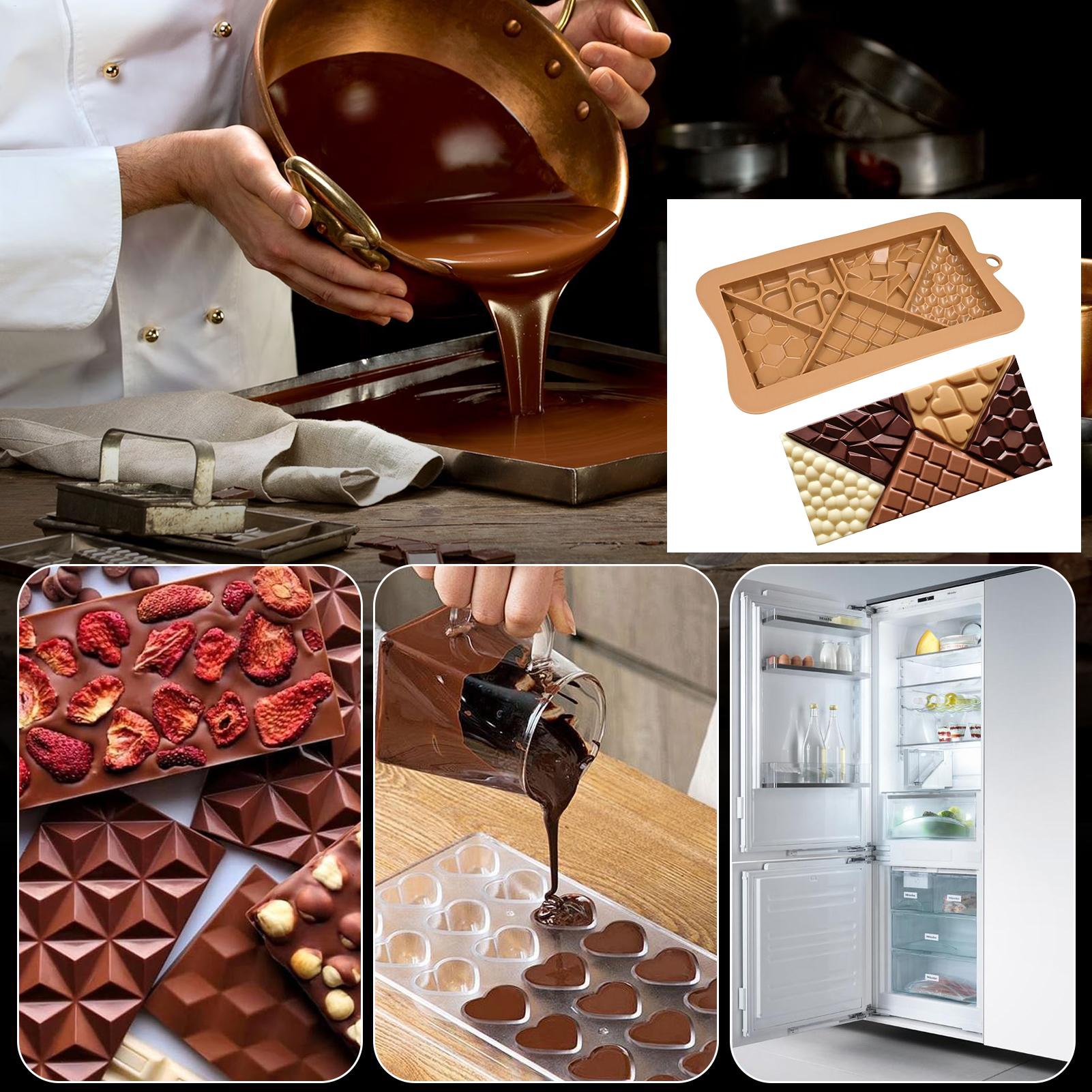 Molde para barras de chocolate - Food Snacks With Protein reseña y precio