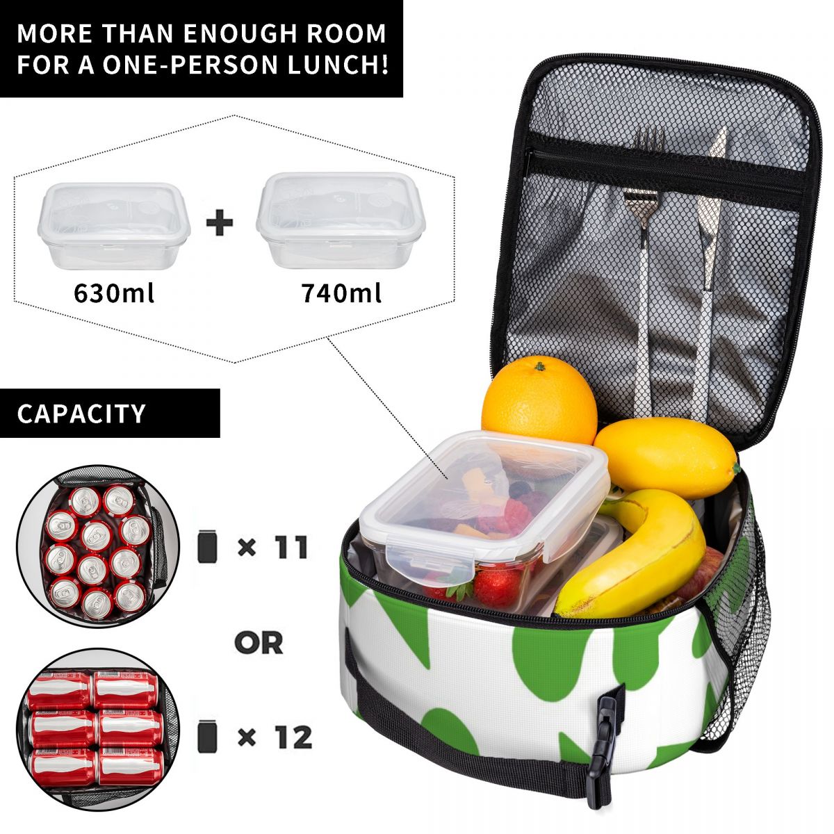 Bolsa Térmica para Alimentos K - Food Snacks For Hiking reseña y precio