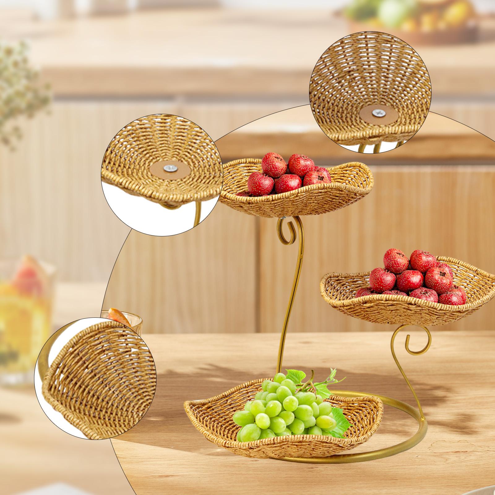 Bonita cesta de frutas de 3 ni - Nice Food Snacks reseña y precio