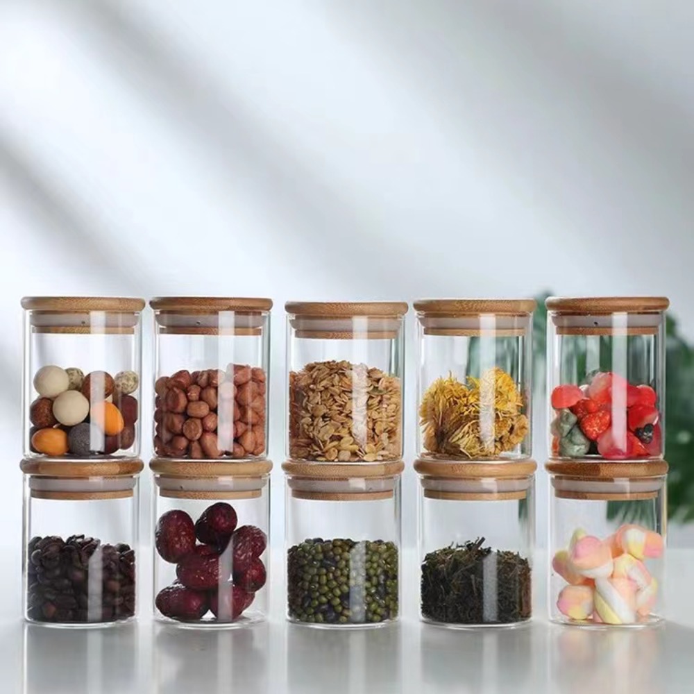 Tanque de vidrio para almacena - Homemade Food Snacks reseña y precio