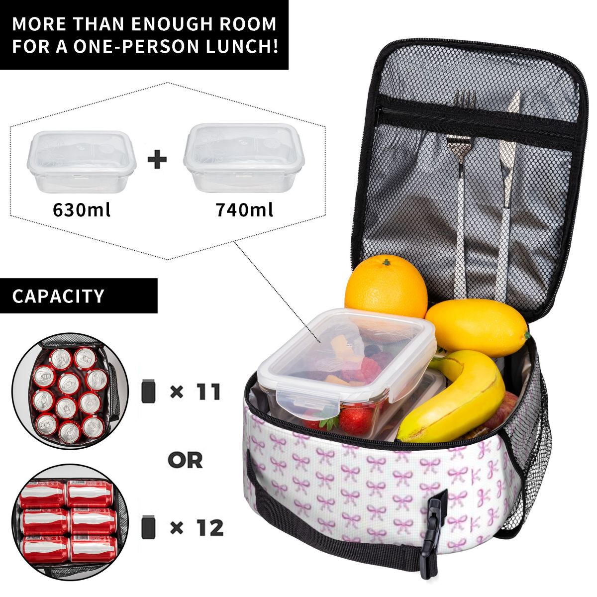 Bolsa de Almuerzo de Nailon co - Food Snacks For Hiking reseña y precio