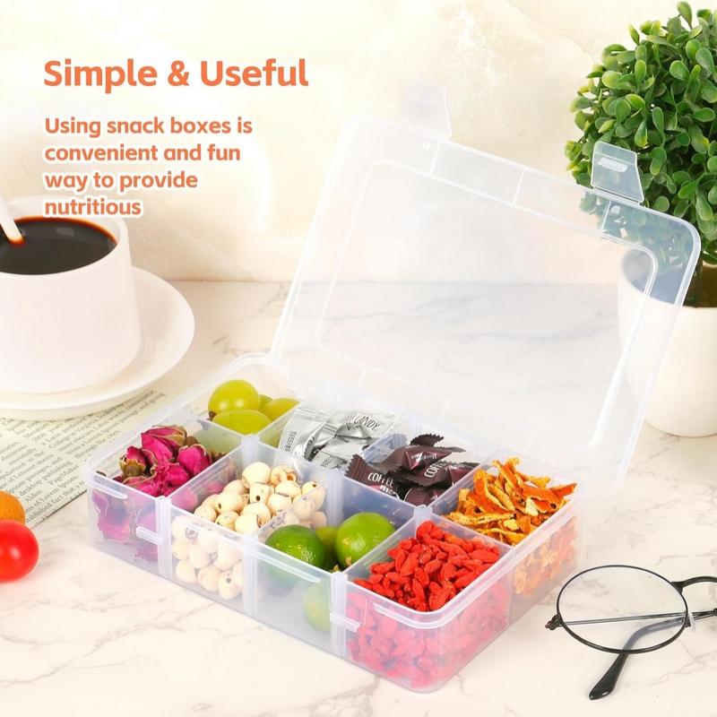 Pastillero de 8 rejillas, caja - Food Snacks With Iron reseña y precio