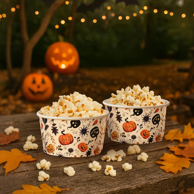 10/30/50 Uds. Tazones de papel - Food Halloween Snacks reseña y precio