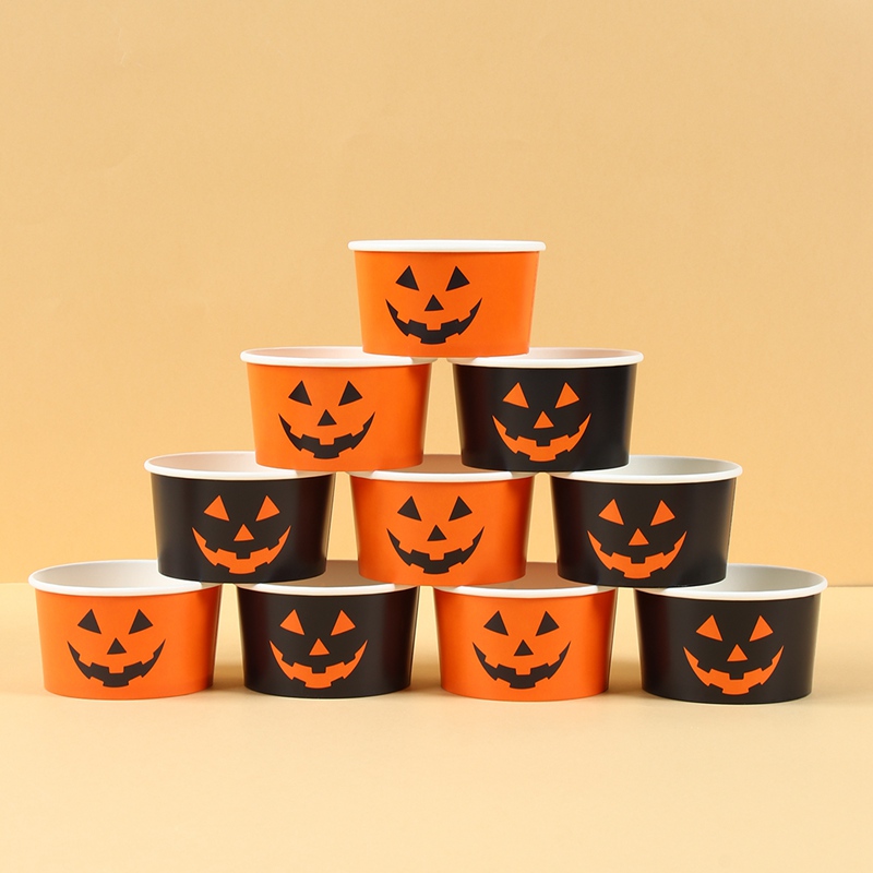 10/30/50 Uds. Tazones de papel - Food Halloween Snacks reseña y precio