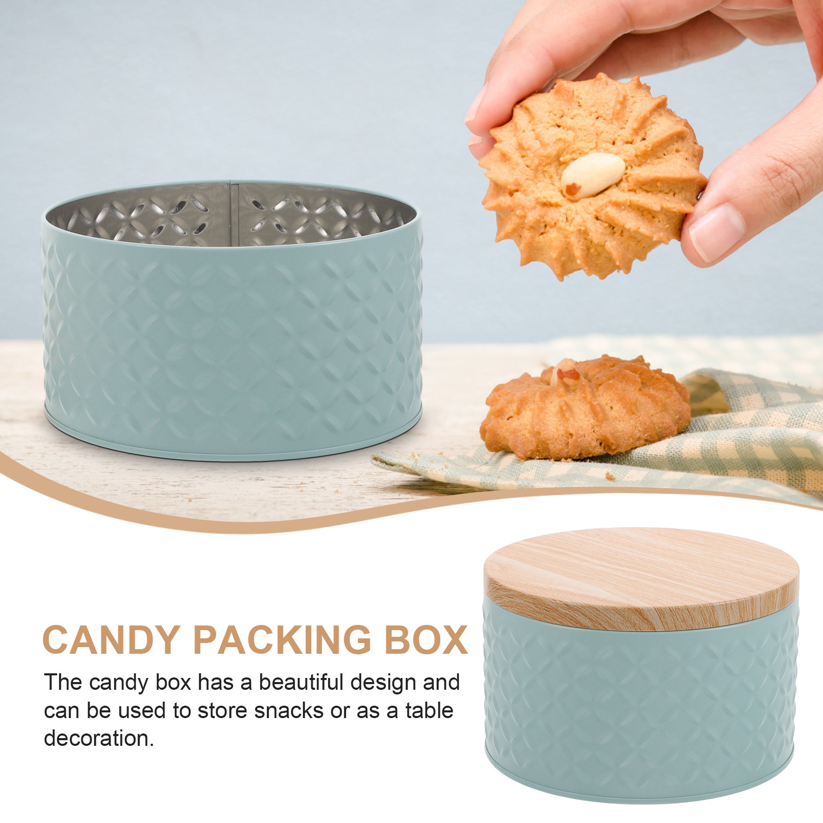 Caja pequeña de hierro para ga - Food Snacks With Iron reseña y precio