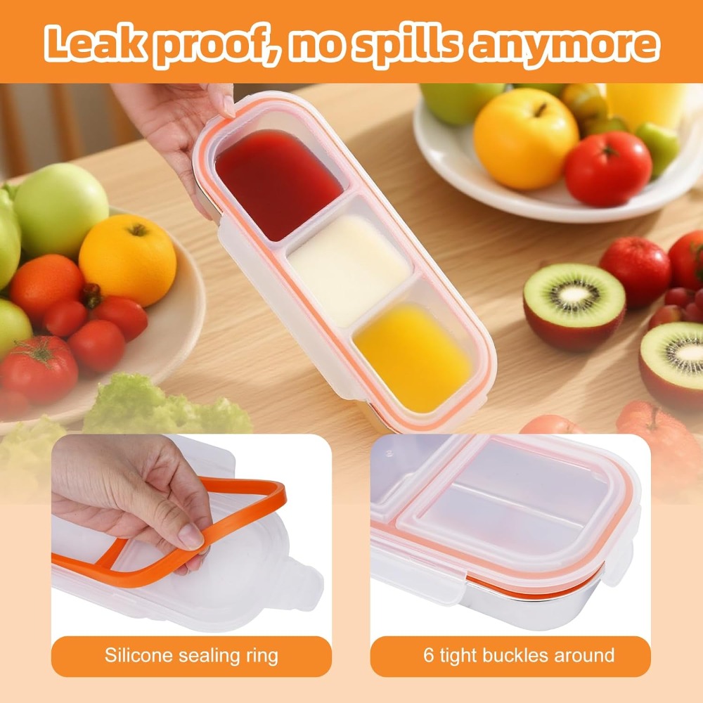 Recipientes para refrigerios d - Food Snacks For Hiking reseña y precio
