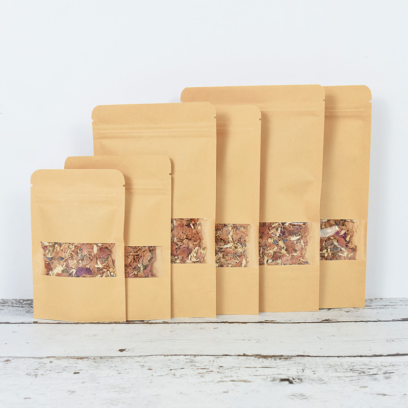 Bolsas de papel Kraft con cier - Food Halloween Snacks reseña y precio