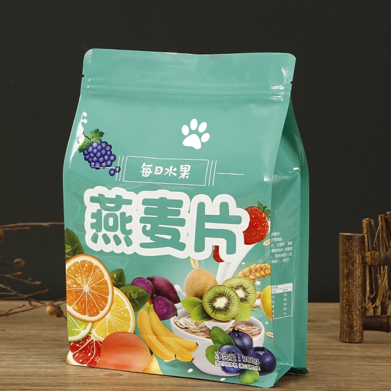 Bolsa con cremallera impresa p - Food Lovers Snacks reseña y precio
