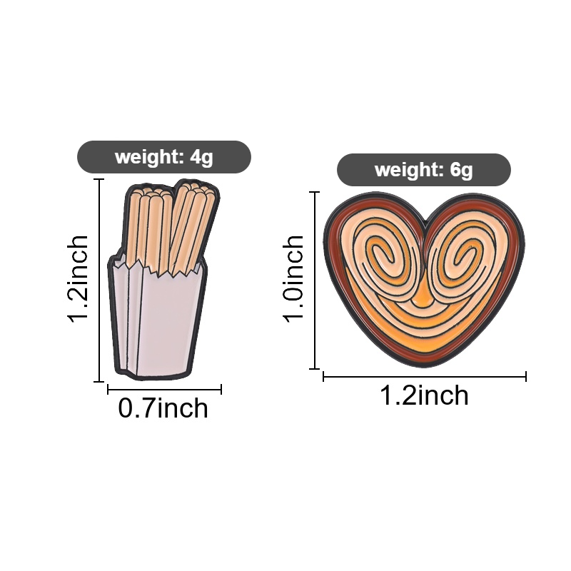 Pin Esmaltado Divertido de Chu - Food Lovers Snacks reseña y precio