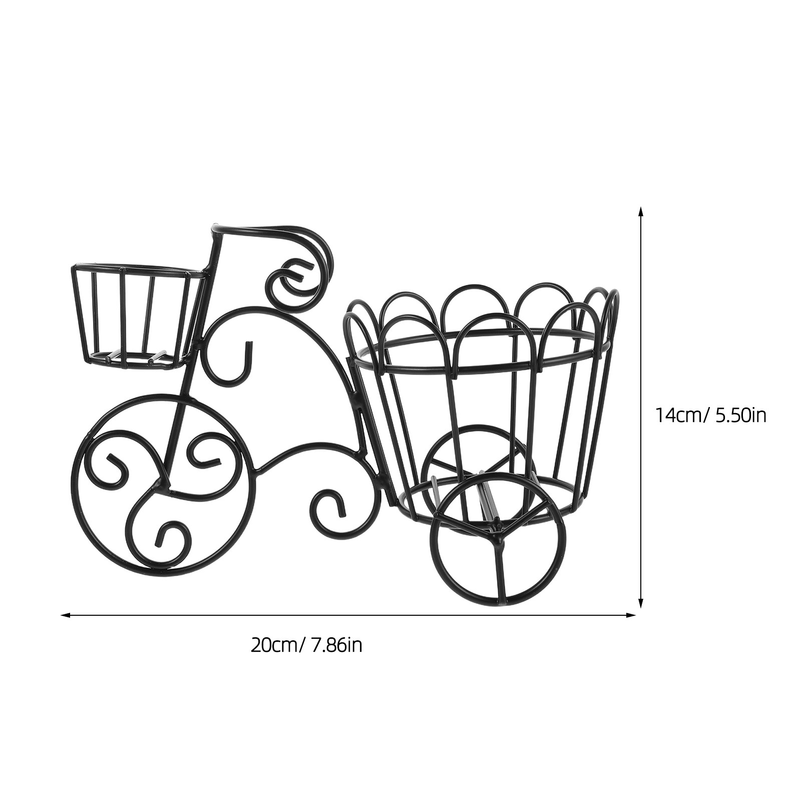 Cesta de metal creativa para p - Food Snacks With Iron reseña y precio